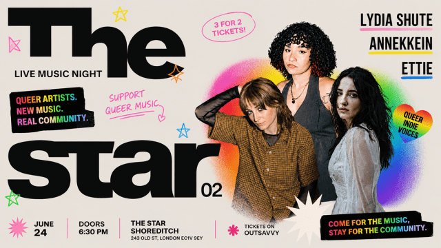 The Star: A Queer Indie Night | VOICED Pride Edition