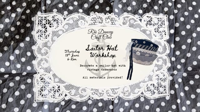 Sailor Hat Workshop
