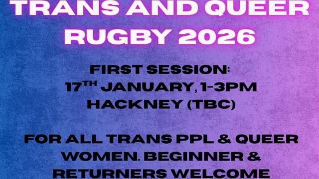Trans Queer Rugby - beginners & returning to rugby sessions!