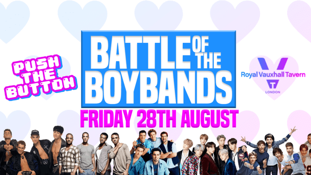 Push The Button: BATTLE OF THE BOYBANDS