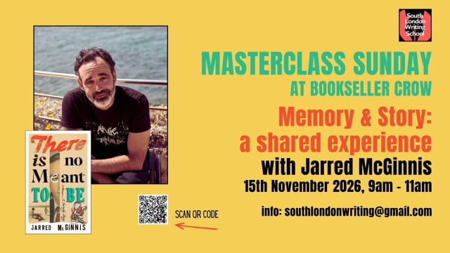 Masterclass Sunday: Memory and Story with Jarred McGinnis