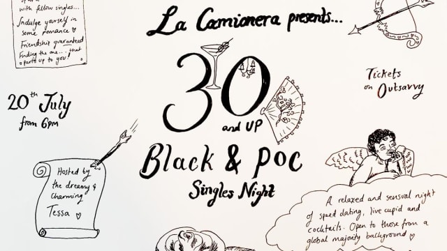 30+ Black & POC Singles Night at La Camionera 
