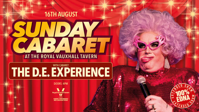 Sunday Cabaret with The D.E. Experience 
