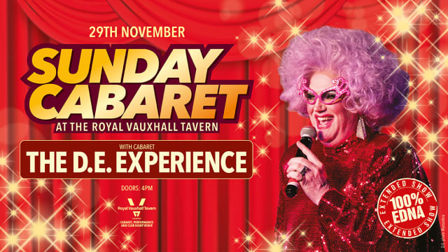 Sunday Cabaret with The D.E. Experience 