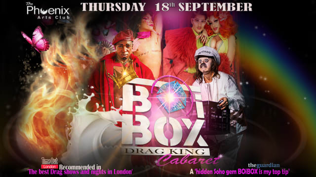 BOiBOX+Drag+King+Cabaret!+-+Bonanza!+
