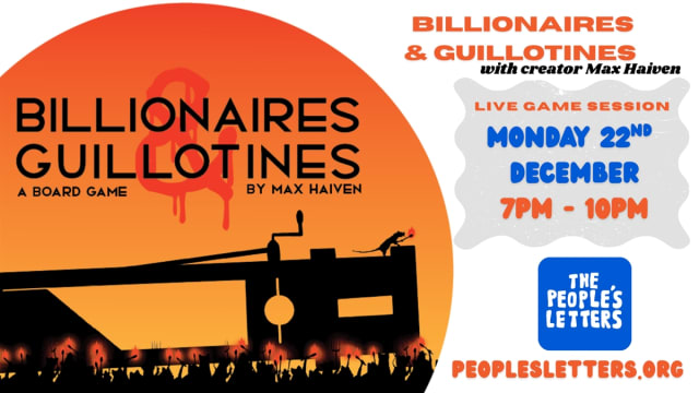Billionaires & Guillotines with Max Haiven