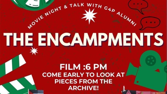 Encampments Screening and Talk 