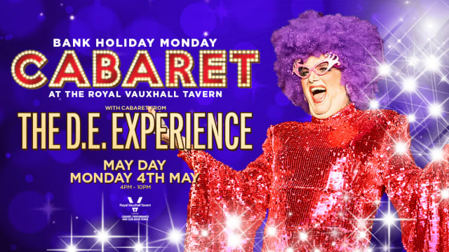 Bank Holiday Monday Cabaret with The D.E. Experience 
