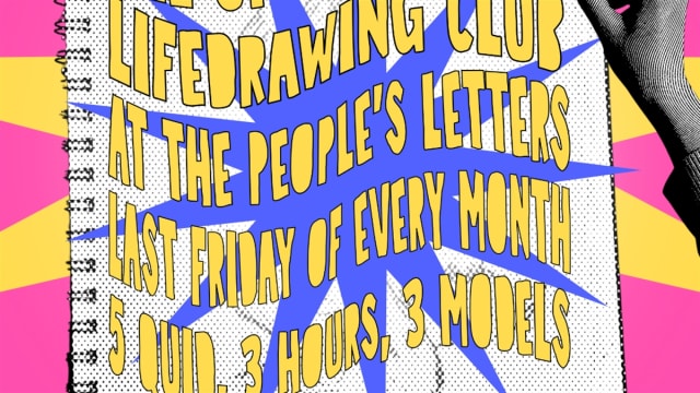 Life Drawing Club : At The People's Letters