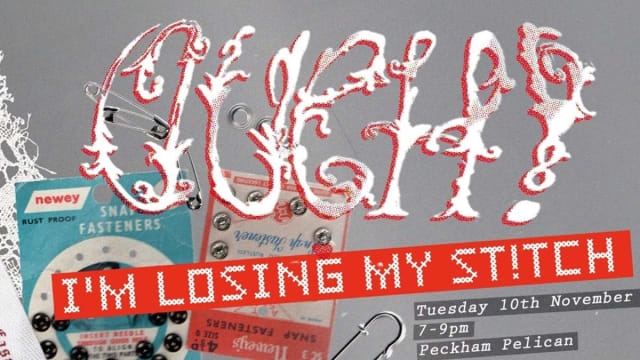 I’M LOSING MY ST!TCH | Fashion repair workshop and discussion circle