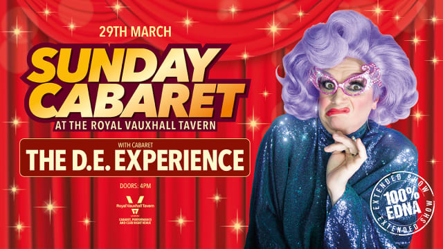Sunday Cabaret with The D.E. Experience 