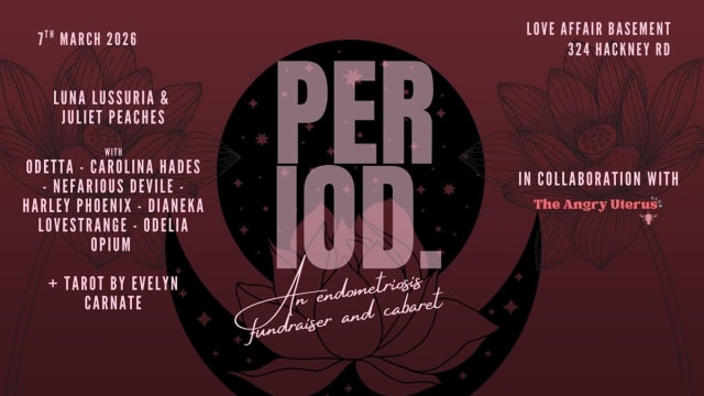 PERIOD. - A FLINTA* Cabaret Show to raise money for Endometriosis UK!