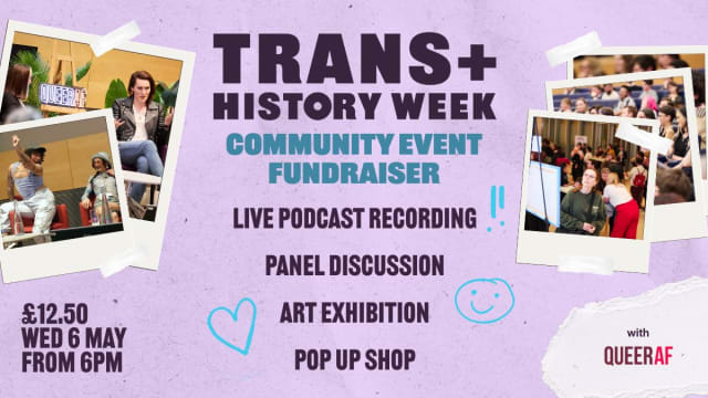Trans+ History Week 2026 | Community Event Fundraiser
