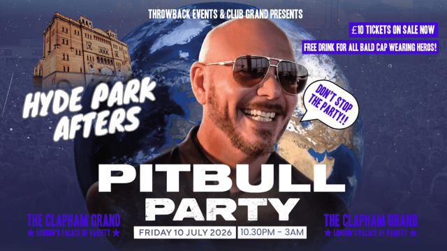 Pitbull Party - Hyde Park Afters