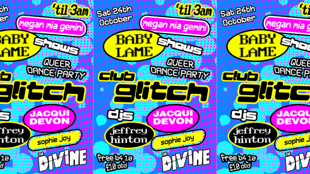 CLUB GLITCH - 2-FLOOR QUEER DANCE PARTY