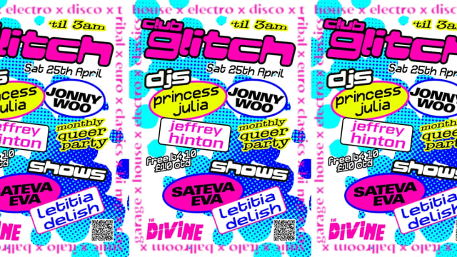 NEW! CLUB GLITCH - QUEER DANCE PARTY