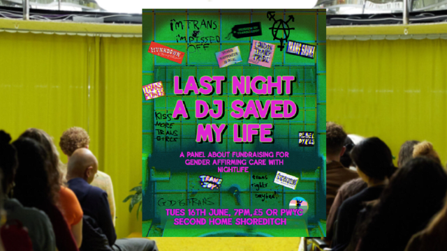Last Night A DJ Saved My life - Trans Fundraising through Events Panel