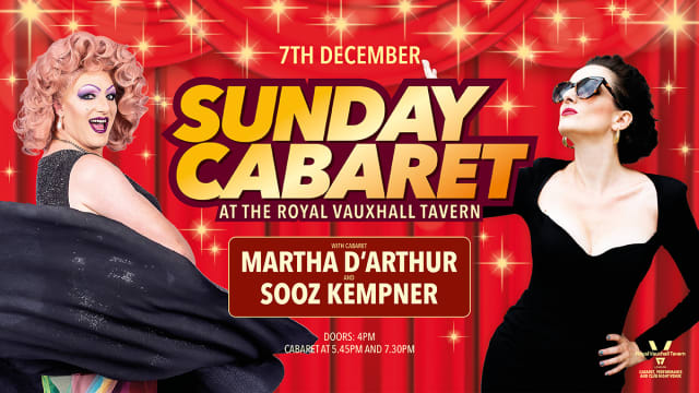 Sunday Cabaret with Martha D'Arthur and Sooz Kempner