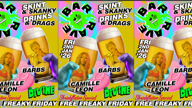 FREE! FREAKY FRIDAY BAR RAVE