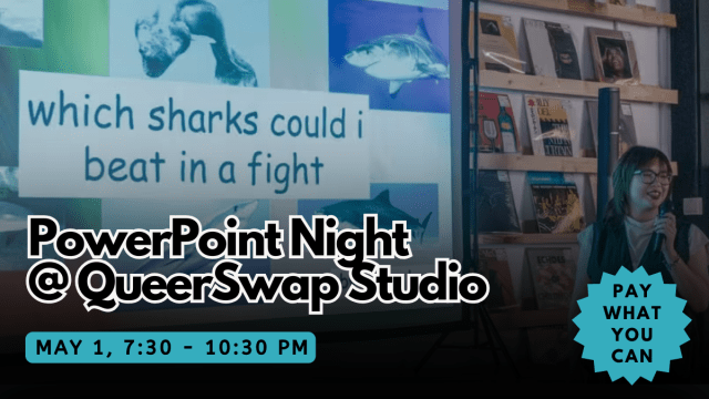 PowerPoint Night at QueerSwap Studio