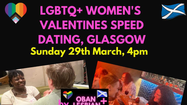 LGBTQ%2b+Womens+Glasgow+Easter+Speed+Dating+by+Oban+Lesbian%2b+Weekend+Events