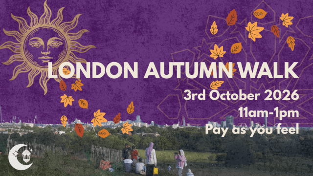 Queer Muslim Autumn Walk - London