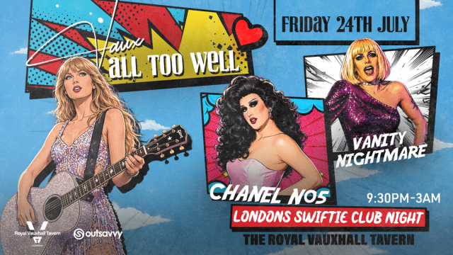 VauxAll Too Well - Taylor Swift club night 