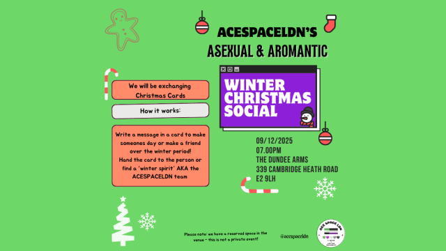 Asexual & Aromantic Winter Christmas Social
