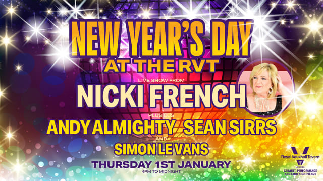 New Year's Day at The RVT 