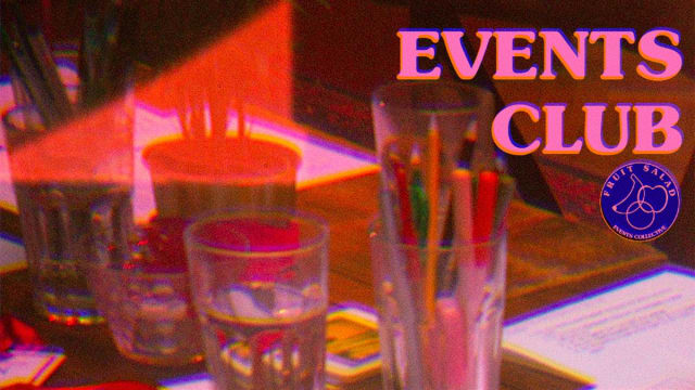 EVENTS CLUB - Prepping for Pride Month  