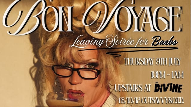 Bon Voyage - Leaving Drinks for Barbs Upstairs at the Divine