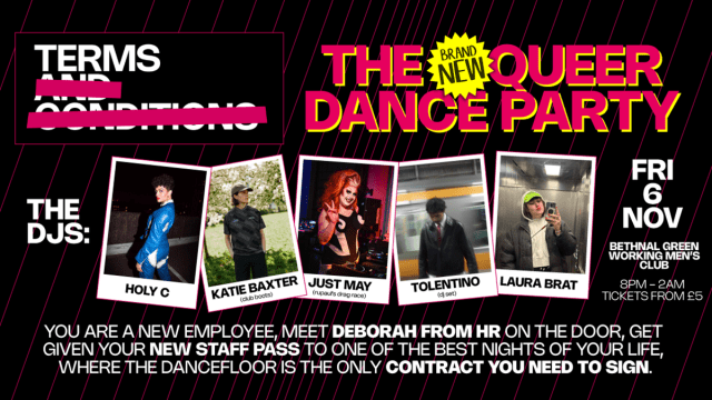 Terms and Conditions (The Queer Dance Party) - CLAUSE 001: Opening Statements