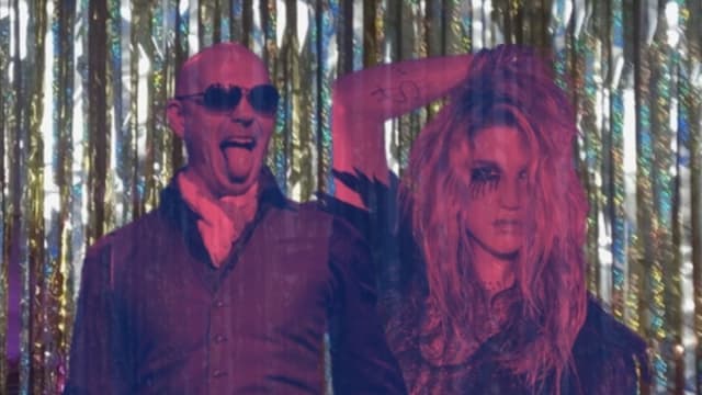Pitbull & Kesha Line Dance Party