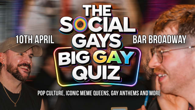 The Social Gays x The Big Gay Quiz