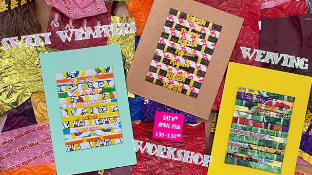 Sweet Wrappers Weaving Workshop by kamipaper