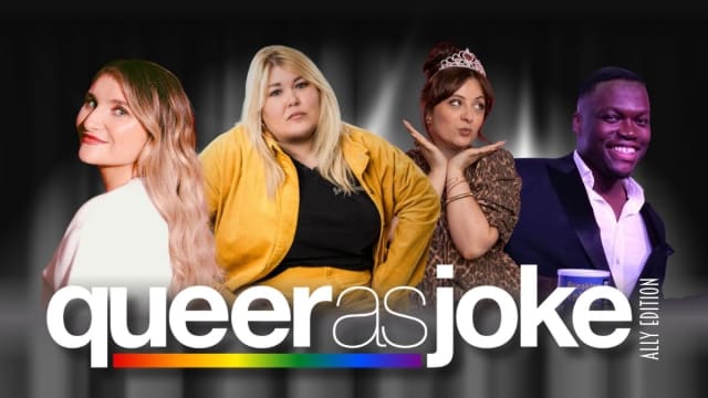 Queer as Joke Comedy: Ally Edition // June 2026