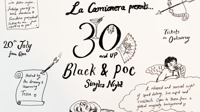 30+ Black & POC Singles Night at La Camionera 