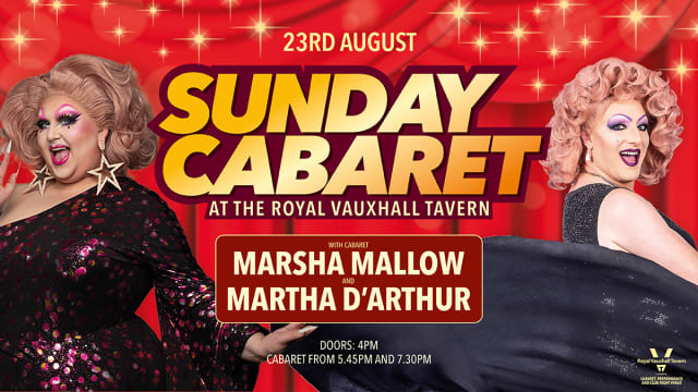 Sunday Cabaret with Martha D'Arthur. and Marsha Mallow