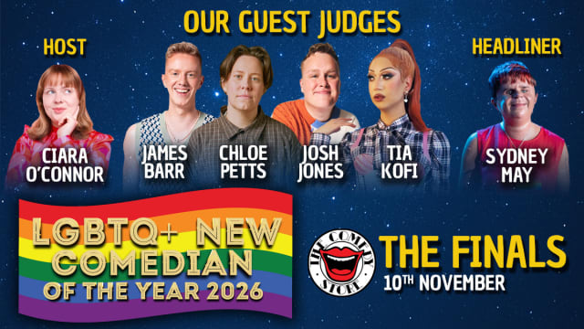 LGBTQ+ New Comedian of the Year 2026 - THE FINALS