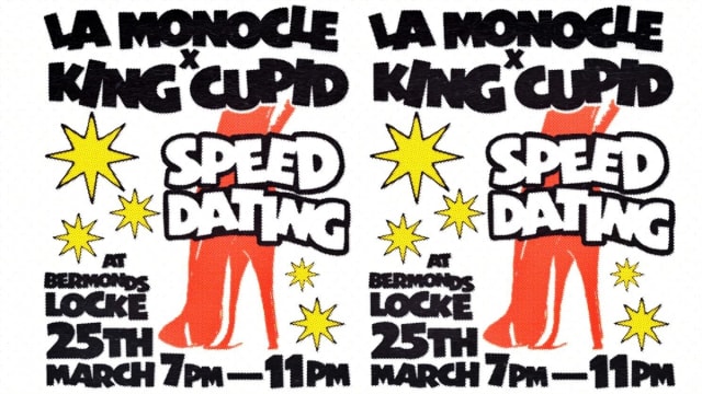 La Monocle x King Cupid: FLINTA Speed Dating