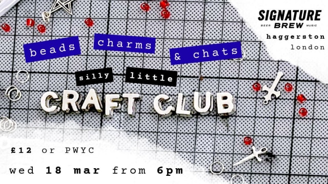 silly little craft club: beads, charms & chats