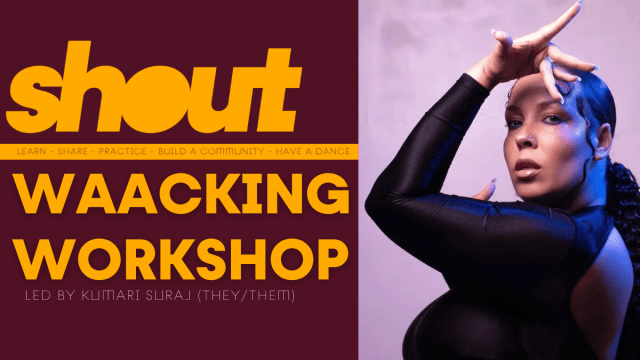 Waacking Workshop with Kumari Suraj