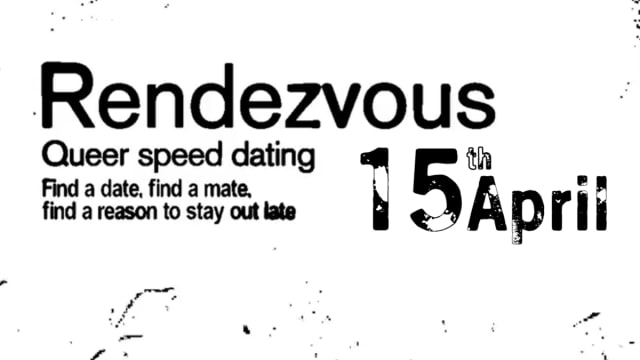  Rendezvous - Queer Speed Dating