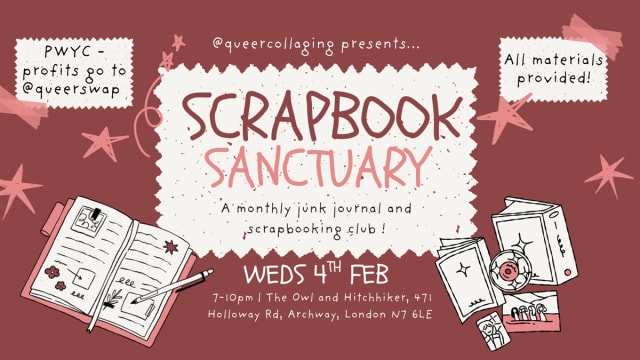 February at the Scrapbook Sanctuary