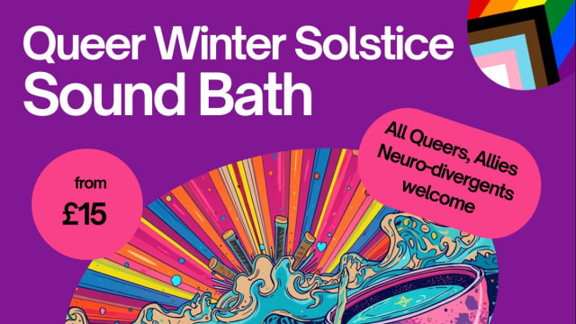 Queer Winter Solstice Sound Bath: Open Your Heart & Soul