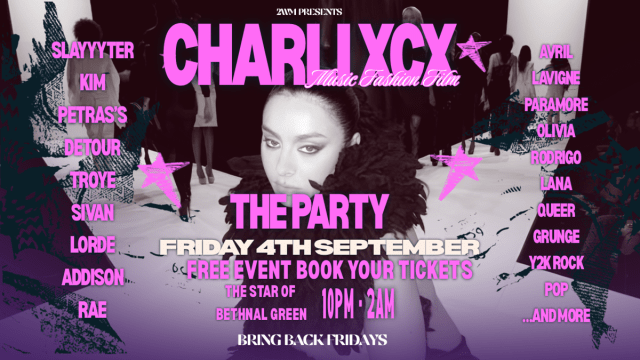 Charli XCX: Music, Fashion, Film - The Party