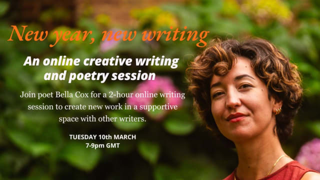 New Year, New Writing with Bella Cox