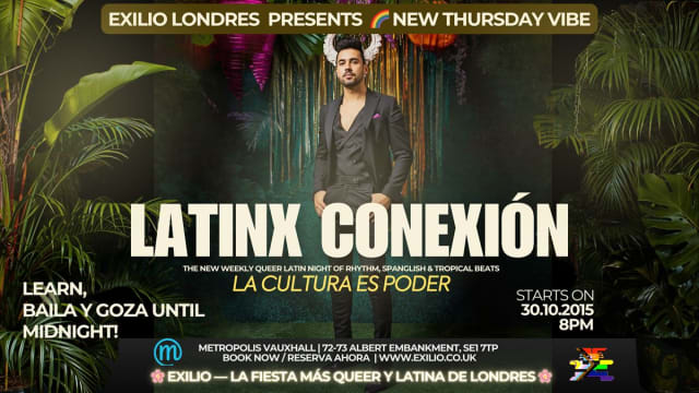 💋 Latinx Conexión — La Cultura Es Poder by Exilio LGBTQ+ Latinx Club