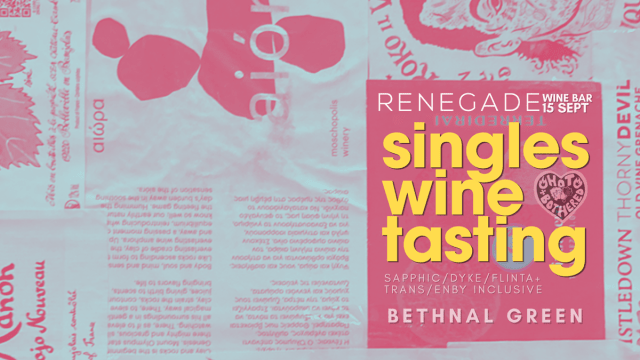 renegade singles wine tasting