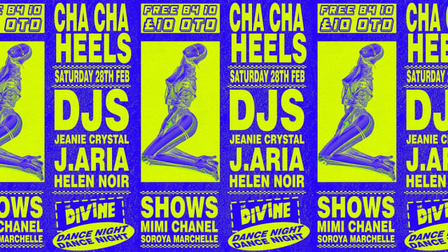 CHA+CHA+HEELS!+2-FLOOR+QUEER+DANCE+PARTY